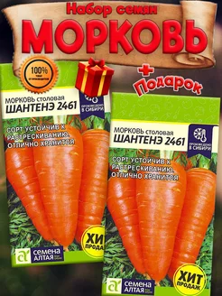 Семена Моркови Шантенэ 2461 среднеспелая