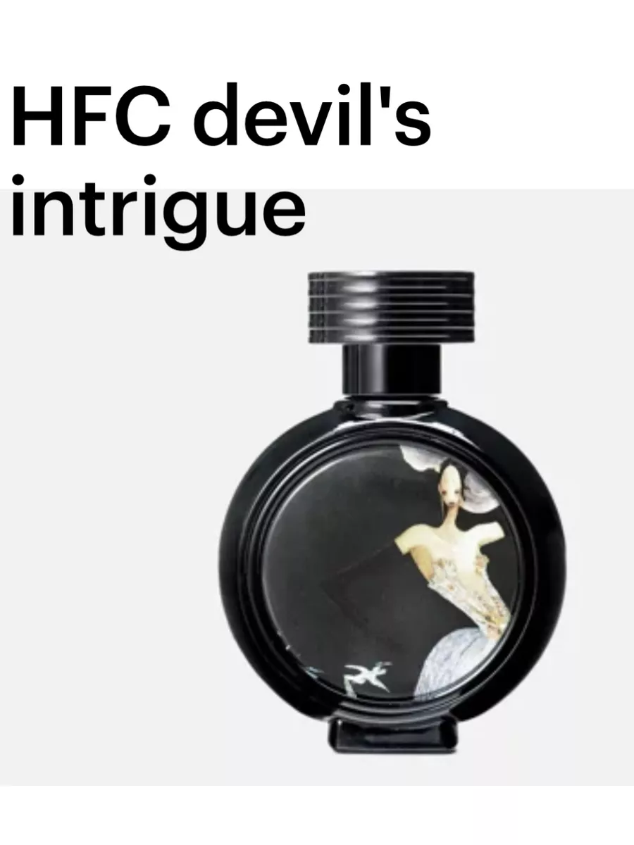 Haute fragrance company devil s intrigue цены. Haute Fragrance Company Devil's intrigue. Парфюмерная вода Haute Fragrance Company Devil's intrigue. Haute Fragrance Company 75 мл. HFC Devil's intrigue EDP 75ml.