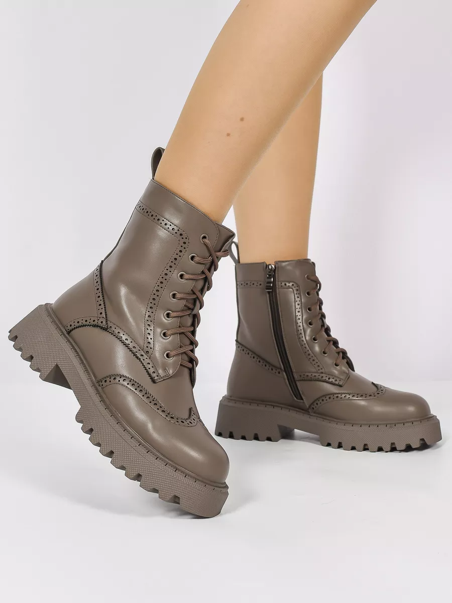 Ботинки кожаные зимние EGGA SHOES 179560930 купить за 787 700 сум винтернет-магазине Wildberries