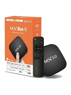 Смарт ТВ приставка MX10 4К ULTRA HD BOX