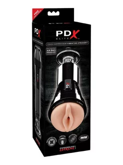 PDX Elite Compressor Vibrating Stroker мастурбатор