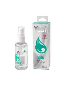 Силиконовая гипоаллергенная смазка Yes Silk, 50 мл