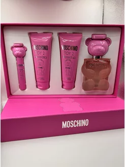 Набор Москино духи 4в1 Moschino Toy 2 бабл гам