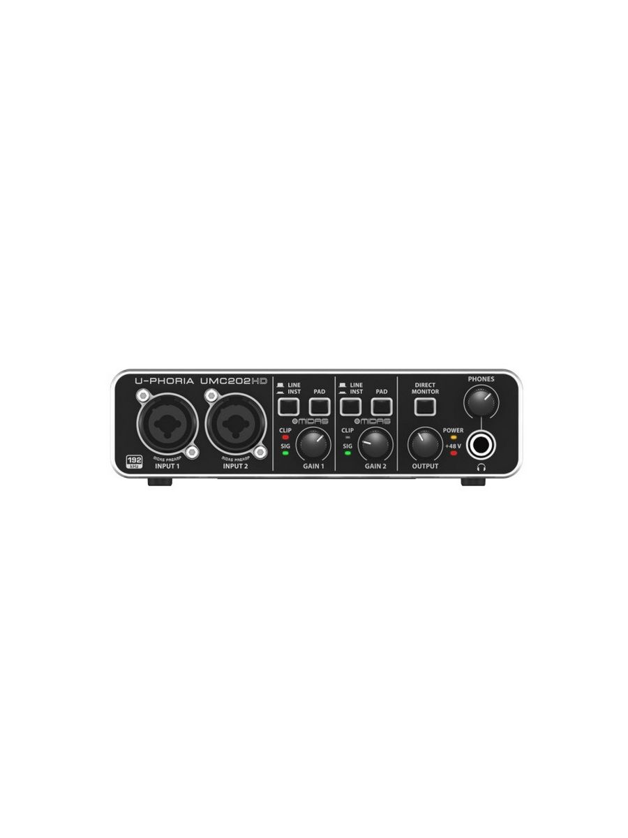 Behringer u phoria umc202hd