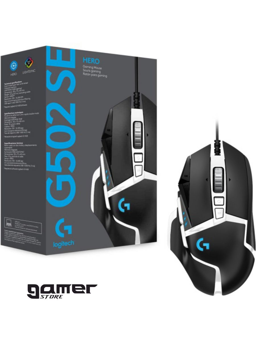 Мышь проводная logitech g502 hero