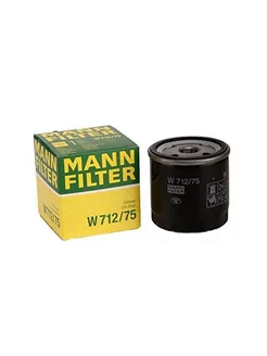 Фильтр масляный MANN FILTER W 712 75