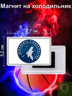 Магнит баскетбольного клуба Minnesota Timberwolves