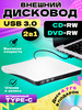 Внешний дисковод CD DVD RW оптический привод USB 3 0 бренд продавец Продавец № 1288874