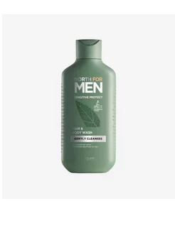 Шампунь для волос и тела North For Men Sensitive Protect