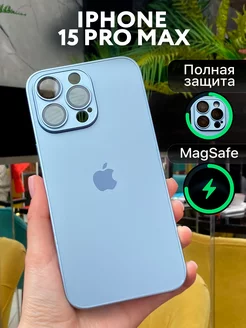 Чехол на iphone 15 PRO MAX стеклянный