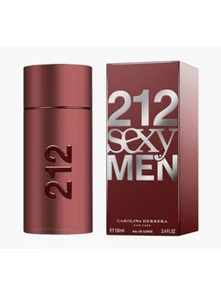 Туалетная вода Carolina Herrera 212 Sexy Men, 100 ml