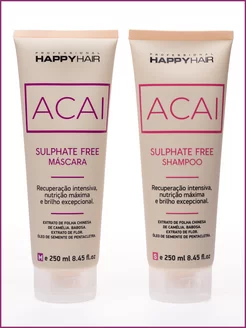 HAPPY HAIR Acai Шампунь + Acai Маска набор 250 250 ml