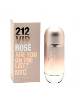 Парфюмерная вода Carolina Herrera 212 VIP Rose 80мл