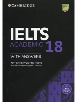 IELTS ACADEMIC 18 with answers + Multi-ROM CD