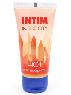 Гель-лубрикант "INTIM HOT", возбуждающая смазка, 60мл