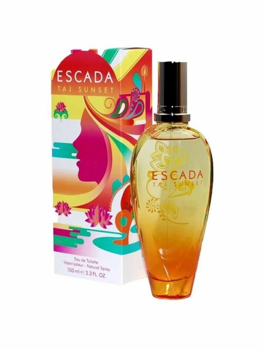 Эскада духи. Escada Taj Sunset 80 ml. Escada Taj Sunset 2022. Духи Эскада Тай Сансет. Духи Рени Escada Taj Sunset.