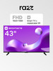 Телевизор 43" FHD Smart WiFi бренд RAZZ продавец 