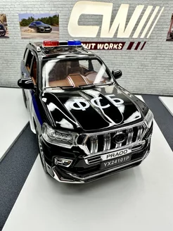 Металлическая машинка Toyota Land Cruiser Prado