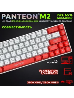 Игровая клавиатура мембранная TKL (65%) PANTEON M2 (05)