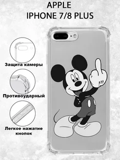 Чехол на IPHONE 7 8 PLUS с принтом Микки Маус