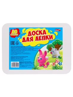 Доска для лепки без борта, белая