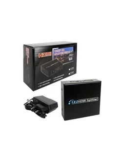 Сплиттер HDMI Разветвитель (Splitter) 2 порта 1080р