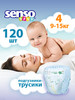 Подгузники трусики 4 размер детские (9-15 кг) L, 120 шт бренд Senso Baby продавец Продавец № 92351