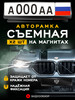 Рамка для номера черная на магнитах, автомобильная, 2 шт бренд minimani продавец Продавец № 129023