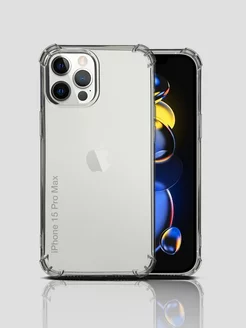 Чехол на iPhone 15 Pro Max прозрачный