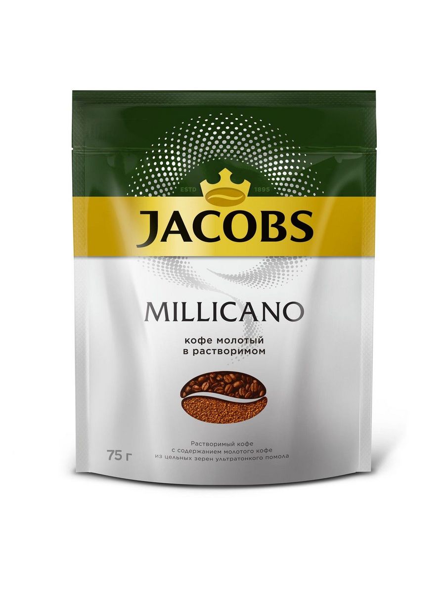 Jacobs кофе millic раст субл с доб 160г фото 78