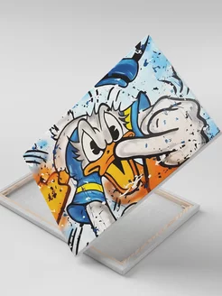 Картина Donald Duck Дейзи Дак Дональд Дак Дисней