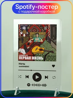 Spotify трек постер 14х20 ssshhhiiittt!