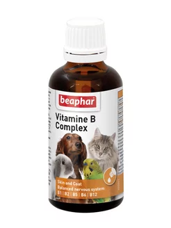 Кормовая добавка Vitaminе B Complex для животных 50мл