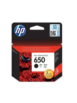 Картридж HP 650 черный