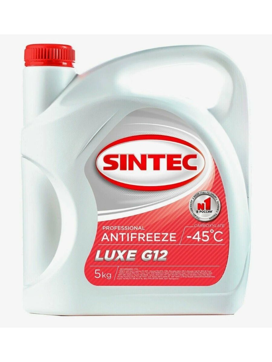 Антифриз sintec luxe g12