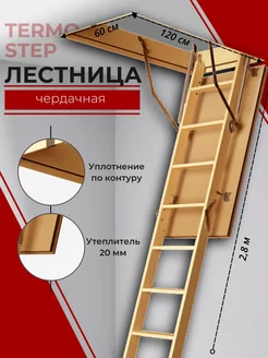 Чердачная лестница step 60х120х280