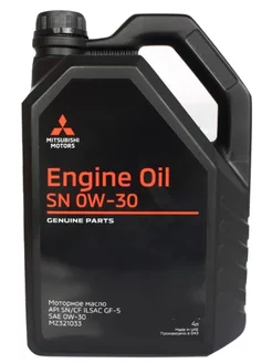 Mitsubishi "ENGINE OIL 0W-30", 4л