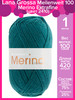 Meilenweit 100 Merino Extrafine 1 моток х 100 г цвет 2410 бренд LANA GROSSA продавец Продавец № 66459