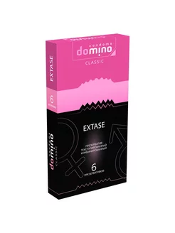 Презервативы с точками и рёбрышками DOMINO Classic Extase