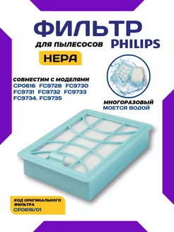 HEPA фильтр для пылесоса PHILIPS