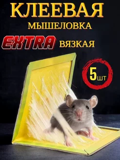 Мышеловка для мышей Клеевая ловушка 5 шт