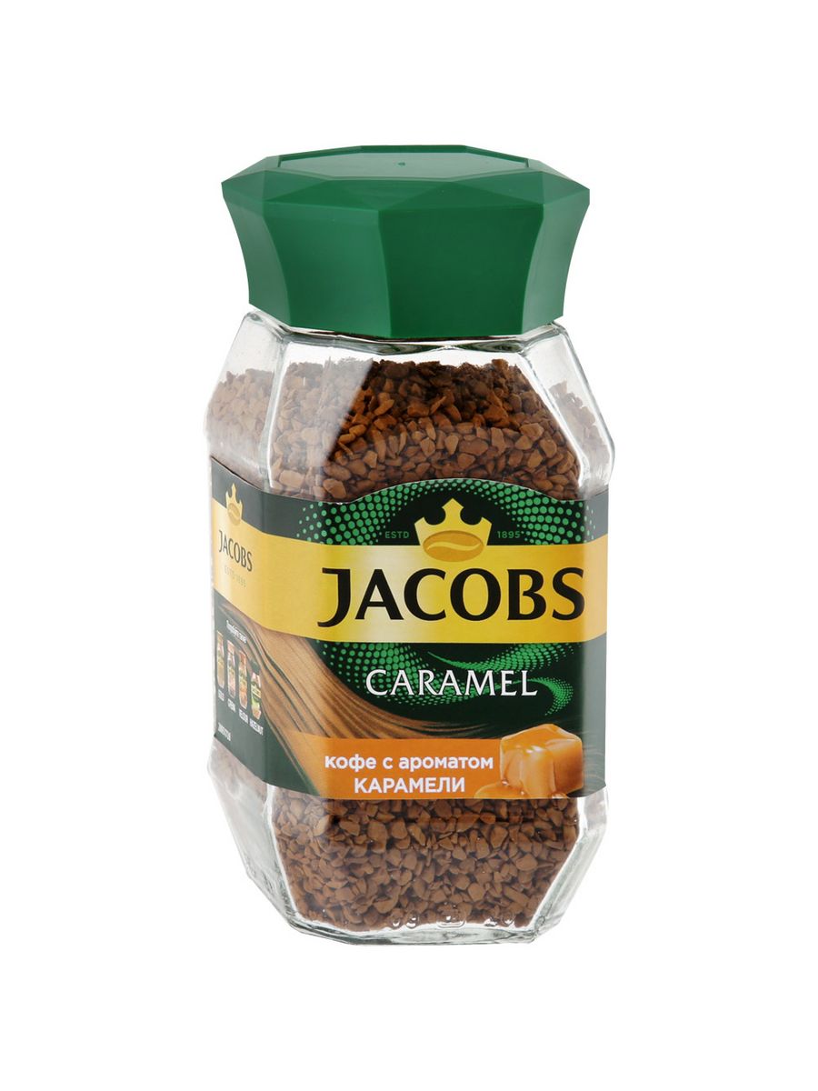 Jacobs кофе caramel с ар карам раст 95г фото 5