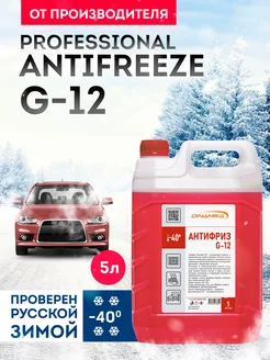 Охлаждающая жидкость Антифриз G-12, 5л