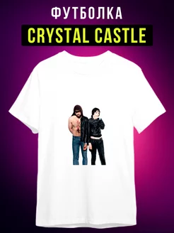 Футболка Crystal Castles, кристал кастлс