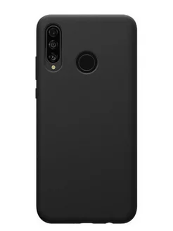 Чехол на Huawei P30 Lite Nova 4E матовый силиконовый бампер