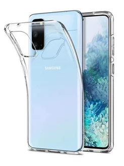 Чехол на Samsung Galaxy A41 прозрачный cиликоновый бампер