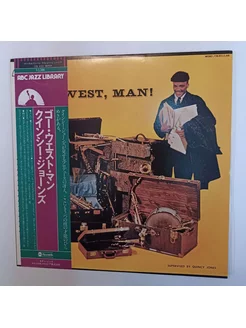 Винтажная виниловая пластинка LP Quincy Jones Go West, Man (