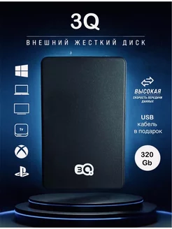 Внешний жесткий диск HDD U223 320 GB