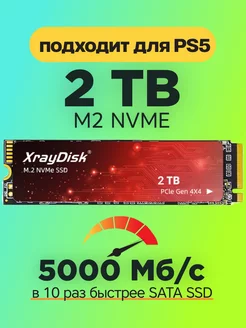 M2 SSD диск 2tb внутренний NVME накопитель PCI-e 4.0