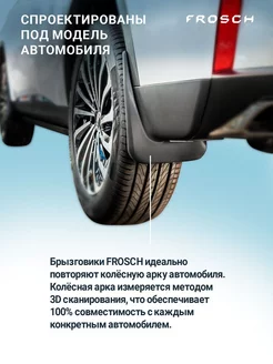 Брызговики задние BAIC U5 Plus 2023-